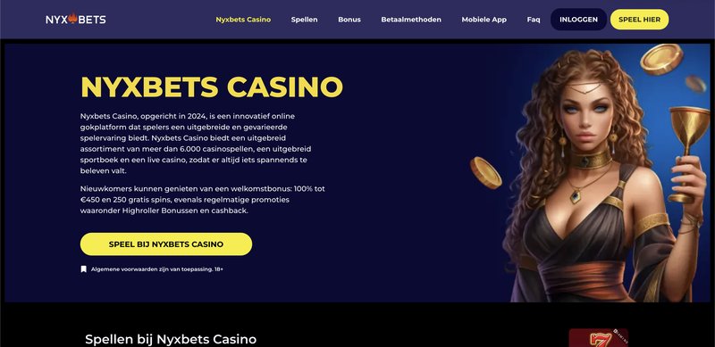 Nyxbets bonus, nyxbets casino login